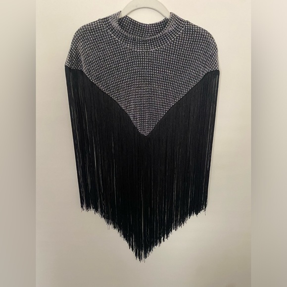Fringe Poncho - Picture 3 of 6